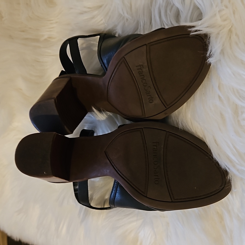 Franco Sarto Block Heel Sandals - Picture 4 of 8